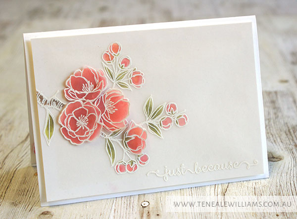 By Teneale Williams | Stampin' Up! Artisan Blog Hop | Indescribable Gift 