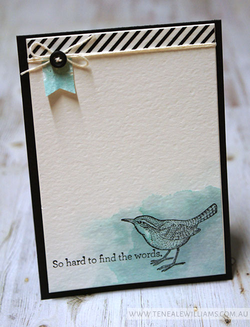 By Teneale Williams | INKspired Sketch  #INK013 | An Open Heart Stamp Set from Stampin' Up!