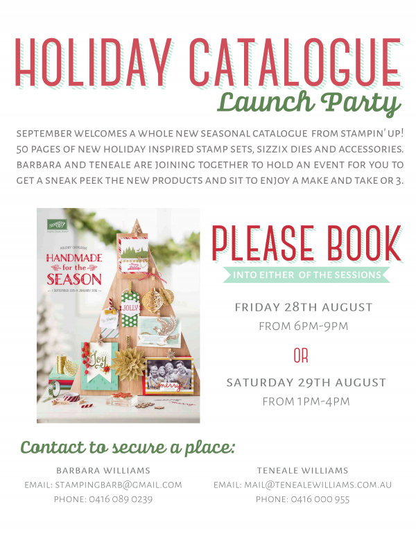 Open House Invite Holiday Catalogue 2015