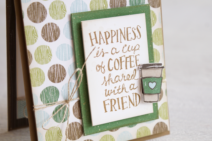 By Teneale Williams | Stampin' Up! | Coffee Café