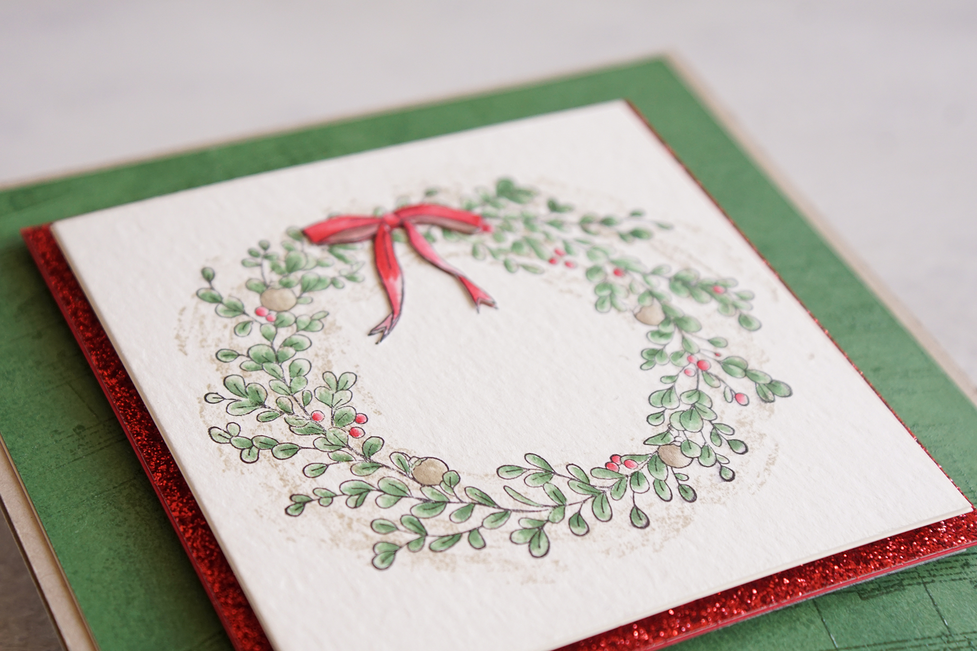 By Teneale Williams | Feeling Of Christmas Stampin' Up! Australia | Christmas Card