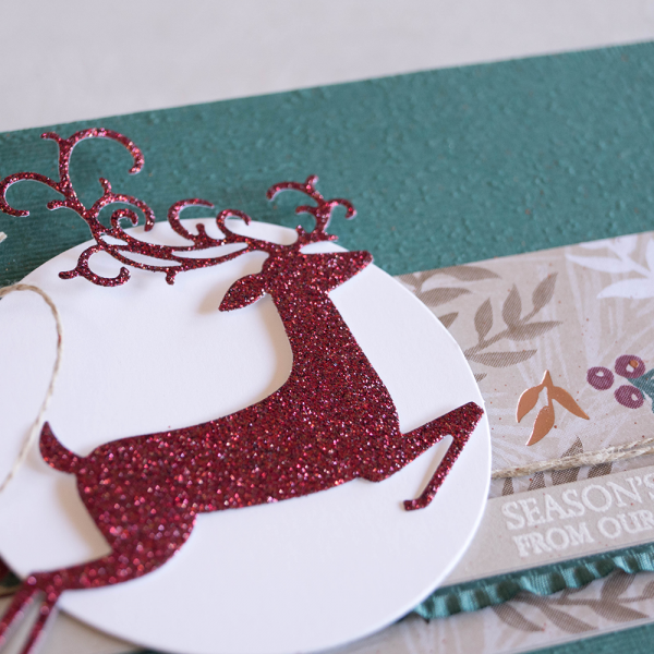 Card by Teneale Williams | Detailed Deer Thinlits from Stampin' Up!