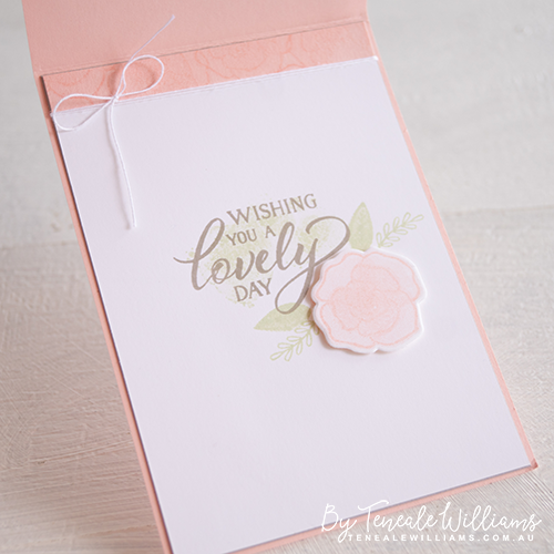 By Teneale Williams | Forever Lovely Bundle from Stampin' Up! | Fancy Friday blog hop
