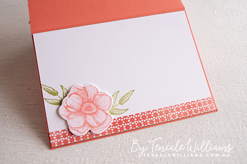 By Teneale Williams | Stampin' Up! Card featuring Sale-a-bration Painted Seasons