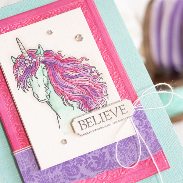 Leave A Little Sparkle Stampin Up by Teneale Williams