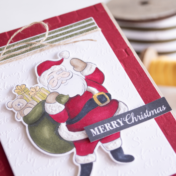 Holly Jolly Christmas Bundle from Stampin Up Australia card created by Teneale Williams