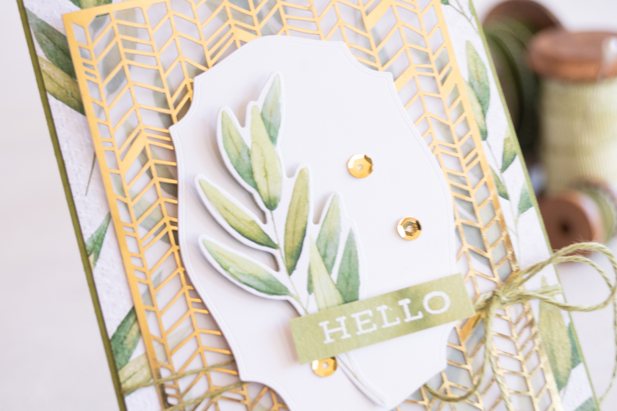 Teneale-Williams-Stampin-up-forever-gold-laser-cut-and-forever-greenery-designer-series-paper