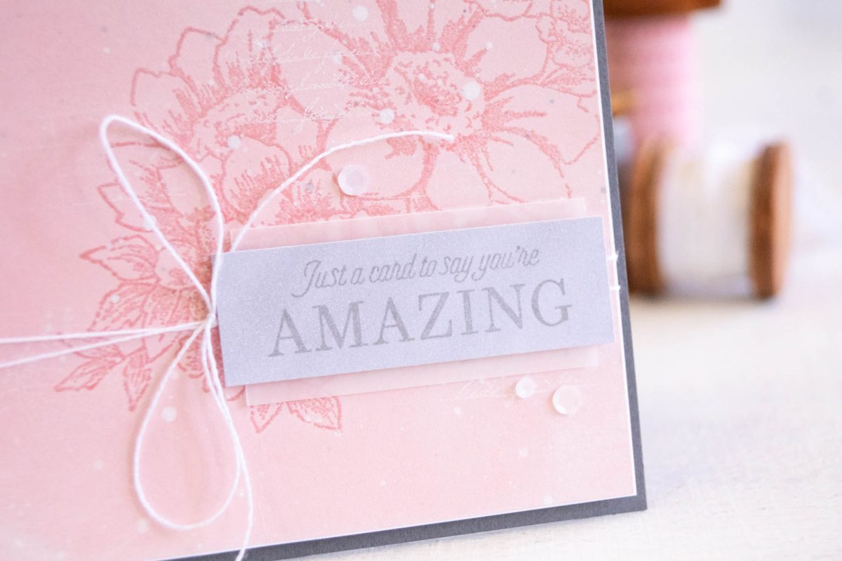 By Teneale Williams | card using Blessings of Home stamp set from Stampin' Up!