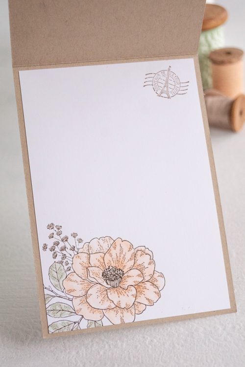 By Teneale Williams Cottage Rose Stamp Set with Abigail Rose DSP from Stampin Up