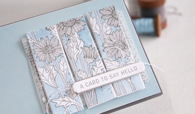 By Teneale Williams Daisy Garden Stamp Set Stampin Up Blends