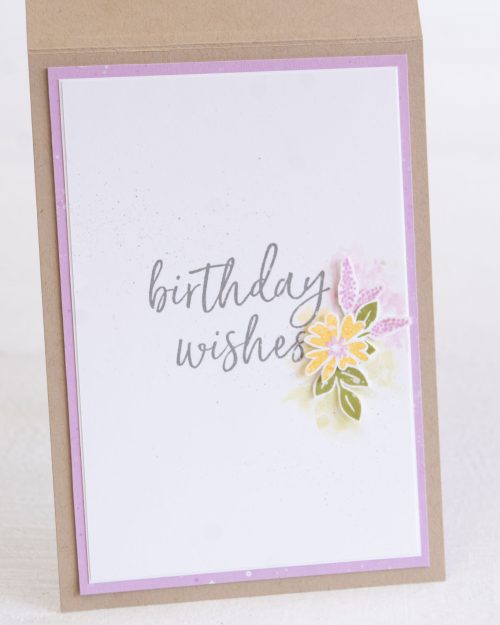 By Teneale Williams Bottled Happiness Stamp Set Stampin Up Hello card 