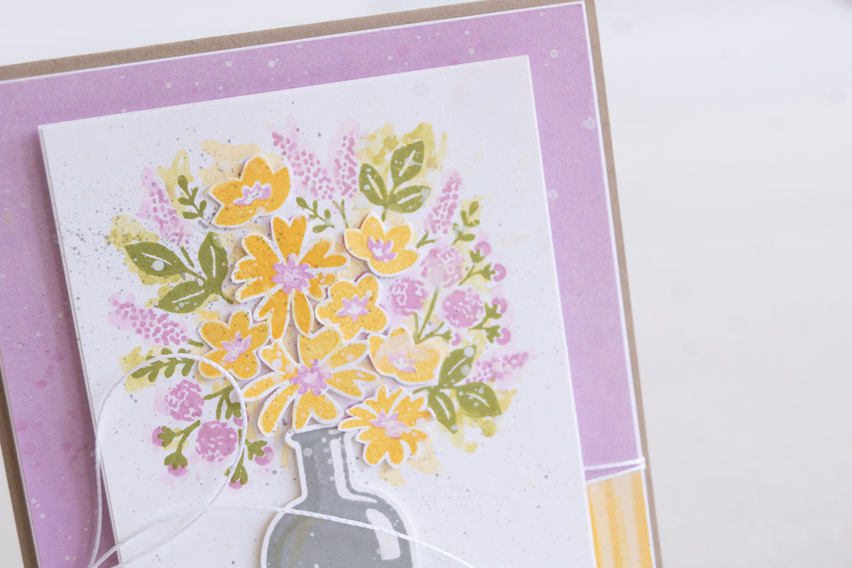 By Teneale Williams Bottled Happiness Stamp Set Stampin Up Hello card